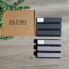 FREE SAMPLE - Acoustic Slatted Wall Panel – Choose Up to 4 Colours