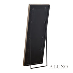 Lumi Antique Gold Large Full Length Mirror with Distressed Glass - 180cm