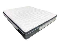 ALUXO® Oasis 2000 Pocket Memory Pillow Top Mattress in a Box | Medium Firm Support