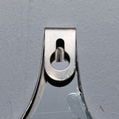 Elden Geometric Linked Slim Wall Mirror in Matte Black - 145cm