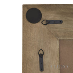 Lumi Copgrove Large Bleached Hardwood Full Length Mirror - 200cm x 100cm