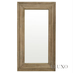 Lumi Copgrove Large Bleached Hardwood Full Length Mirror - 200cm x 100cm