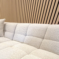 ALUXO® Acoustic Slatted Wall Panels 240 x 60cm - Light Oak (White Oak)