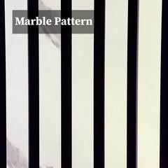 ALUXO® Acoustic Slatted Wall Panels 240 x 60cm - White Marble