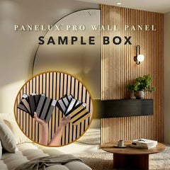Sample – Panelux™ Pro 3-Sided Acoustic Slatted Wall Panel