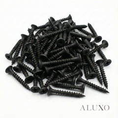 38mm Black Wall Panel Screws (Pack of 50) | Invisible Fixing for Acoustic & Decorative Panels