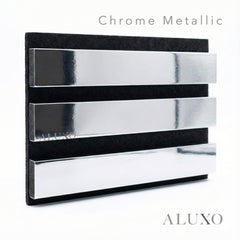 ALUXO® Acoustic Slatted Wall Panels - Sample Box - 8 Colour Swatches