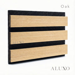 Panelux™ Pro 3-Sided Wood Veneer Oak Wall Panels - 240cm x 32cm (Set Of 2)