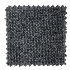 ALUXO® Dakota Fabric Swatch Sample – Charcoal Grey Bouclé