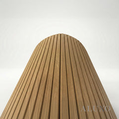 Flexii™ Flex Walnut Slatted Wall Panel | Flexible Wood Slats 240cm x 60cm (Set of 2)
