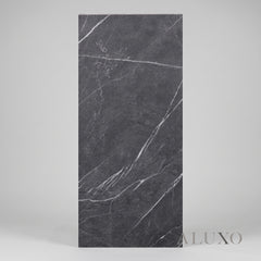 Fortis Floors™ Elementary Luxury LVT Stone Effect - Nero | 609mm x 304mm (3.7m² Pack)