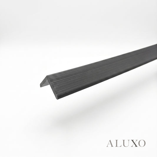 Kladd™ Exterior Wall Panel Composite Cladding Corner Trim - Black Oak | 180cm / 290cm (Set of 2)