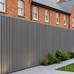 Kladd™ Exterior Wall Panel Composite Cladding Corner Trim - Grey Oak | 180cm / 290cm (Set of 2)