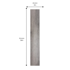 ALUXO® Signature Self Adhesive Vinyl Flooring Tiles - Wood Effect Dark Oak | 36pcs (5m² area)