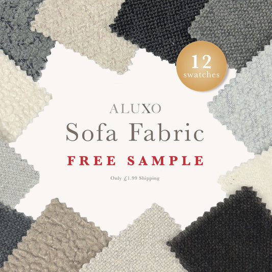 SAMPLE KIT – 12 Signature Fabrics | ALUXO Sofa Swatch Set