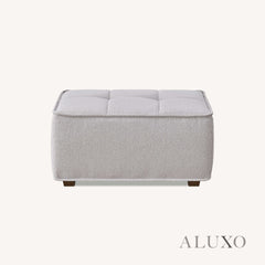 ALUXO® Murray 4-Seater Sofa & Chair Set – Putty Bouclé Fabric