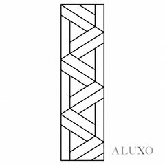 Panelux™ Lite Lattice Acoustic Wall Panels - 120x30cm (Set of 4) | Self Adhesive, 5 Colours