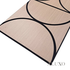 Panelux™ Lite Halo Acoustic Wall Panels - 120x30cm (Set of 4) | Self Adhesive, 5 Colours