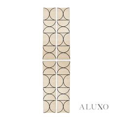 Panelux™ Lite Halo Acoustic Wall Panels - 120x30cm (Set of 4) | Self Adhesive, 5 Colours
