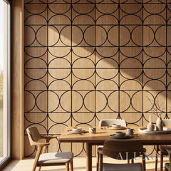 Panelux™ Lite Halo Acoustic Wall Panels - 120x30cm (Set of 4) | Self Adhesive, 5 Colours