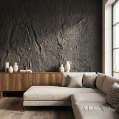 Outdoor Grey Riven MCM Flexible Stone | 120x60cm Weather-Proof Exterior Panel (Set of 4)