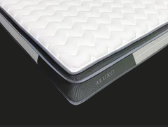 ALUXO® Oasis 2000 Pocket Memory Pillow Top Mattress in a Box | Medium Firm Support
