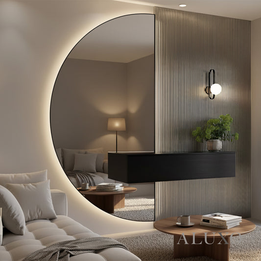 ALUXO® WPC 3D FLUTED Wall Panels 235×16cm (SET of 15) - Silver Metallic