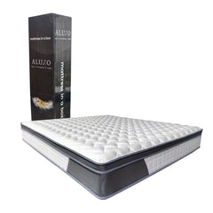 ALUXO® Oasis 2000 Pocket Memory Pillow Top Mattress in a Box | Medium Firm Support