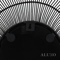 Chico Modern Black Wire Industrial Wall Mirror - 61cm