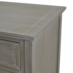 Serene Two Over Two Chest – Grey Wooden Storage Unit with 4 Drawers, 110cm