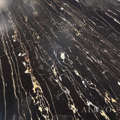 Valeria 180cm Marble Dining Table with Chrome \V Base – 5 Marble Colour Options