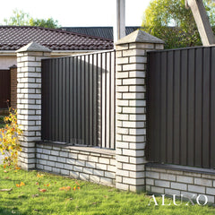 ALUXO® Exterior Wall Panel Composite Cladding Black┃150cm / 180cm / 290cm