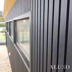 ALUXO® Exterior Wall Panel Composite Cladding Black┃150cm / 180cm / 290cm