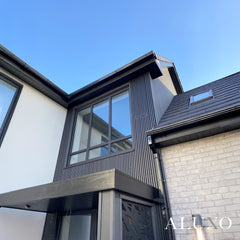 ALUXO® Exterior Wall Panel Composite Cladding Black┃150cm / 180cm / 290cm