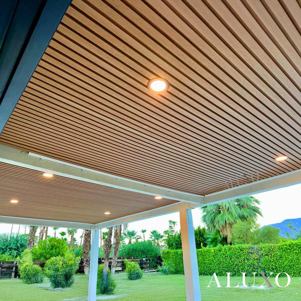 ALUXO® Exterior Wall Panel Composite Cladding Light Oak┃150cm / 180cm / 290cm