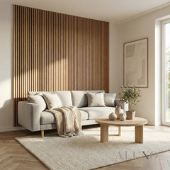 Panelux™ Pro 3-Sided Wood Veneer Oak Wall Panels - 240cm x 32cm (Set Of 2)