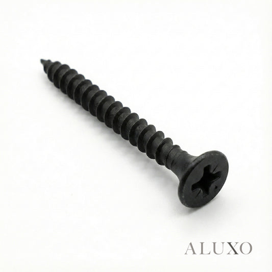 38mm Black Wall Panel Screws (Pack of 50) | Invisible Fixing for Acoustic & Decorative Panels