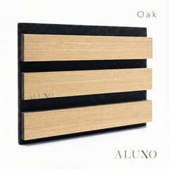 Sample - Panelux™ 1-Sided Acoustic Slatted / Square Wall Panel