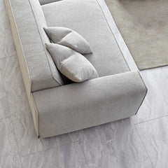 FREE SAMPLE – Bouclé Fabric – Pebble | Dakota & Rubin Sofa Swatch