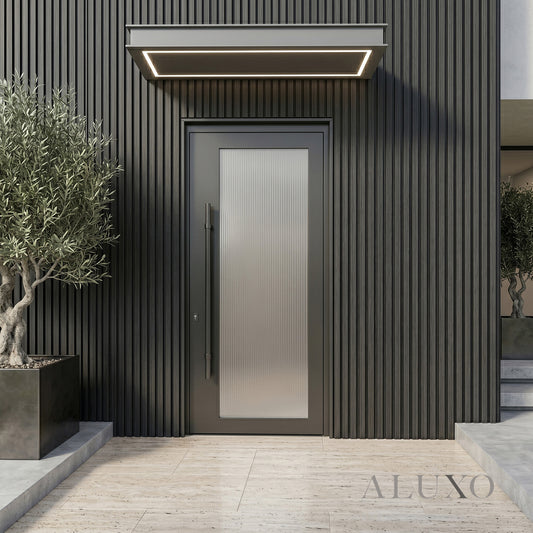 Exterior Wall Panel Composite Cladding Standard Slat Black Oak | 180cm / 290cm (Set of 4)