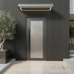 Exterior Wall Panel Composite Cladding Standard Slat Black Oak | 180cm / 290cm (Set of 4)