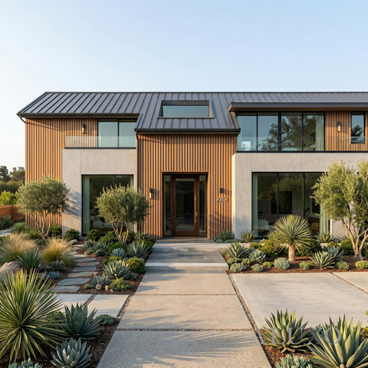 Exterior Wall Panel Composite Cladding Standard Slat - Light Oak | 180cm / 290cm (Set of 4)