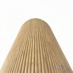 Flexii™ Flexible Oak Reeded Wall Panel | Mini Fluted Wood Slats 240cm x 60cm (Set of 2)