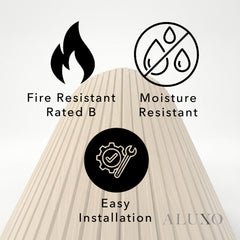 Flexii™ Flex Walnut Slatted Wall Panel | Flexible Wood Slats 240cm x 60cm (Set of 2)