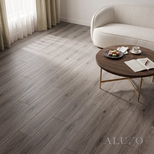 Fortis Floors™ Elementary Luxury LVT Wood Plank - Smoked Oak | 1227mm x 187mm (3.67m² Pack)