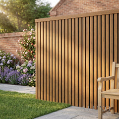 Kladd™ Exterior Wall Panel Composite Cladding Corner Trim - Walnut | 180cm / 290cm (Set of 2)