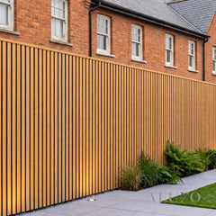 Kladd™ Exterior Wall Panel Composite Cladding Corner Trim - Walnut | 180cm / 290cm (Set of 2)