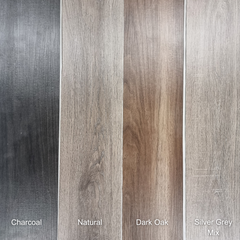 Signature Self Adhesive Vinyl Flooring Tiles - Wood Effect Dark Oak | 36pcs (5m² area)