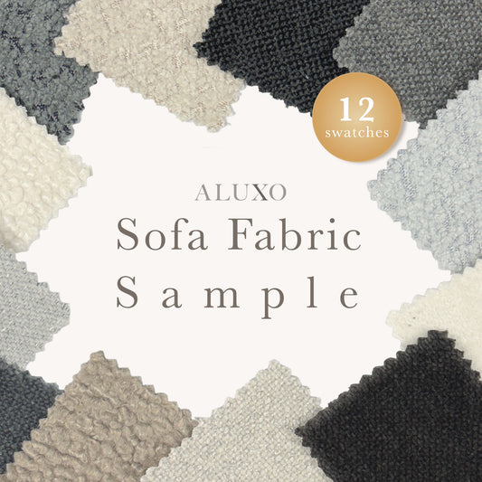 SAMPLE KIT – 12 Signature Fabrics | ALUXO Sofa Swatch Set