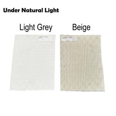 Sample – Travertine MCM Flexible Stone Outdoor Wall Panel | Beige & Light Grey